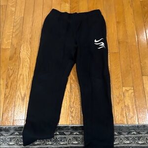 Kids Black Sweatpants Nike by Wilson